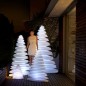 Chrismy Sapin de Noël Nano LED RGB avec Batterie 25 cm