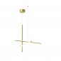 Suspension COORDINATES S1 Finition Anodisé Champagne
