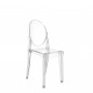 Lot de 2 Victoria Ghost Chaise Cristal