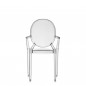 Fauteuil Louis Ghost Cristal vendu par 4.Prix unitaire