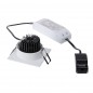 Elegante Encastré Carré LED