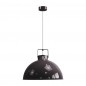 Augustin Dante Suspension Ø45cm Noir - Intérieur Blanc