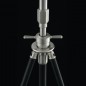 FORTUNY ® STUDIO 76 TRIPOD BLACK & GOLD LEAF + ROULETTE 
