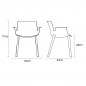 Piuma Chaise Blanche