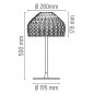 Tatou Lampe de Table