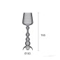 Kabuki Lampadaire LED Cristal