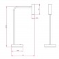 Altno Lampe de Table LED