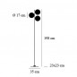 Lederam F3 Lampadaire