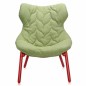Foliage Fauteuil – Pieds Rouges
