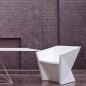 Faz Fauteuil avec Accoudoirs Laqué