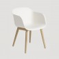 Fiber Fauteuil en Bois