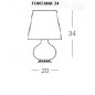 Lampe Fontana