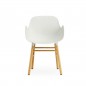 Form Fauteuil Pied en Chêne 