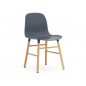 Form Chaise Pieds en Chêne 