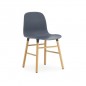 Form Chaise Pieds en Chêne 