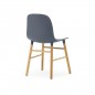 Form Chaise Pieds en Chêne 