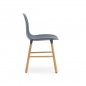 Form Chaise Pieds en Chêne 
