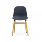 Form Chaise Pieds en Chêne 