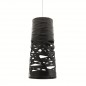 Suspension Tress Mini noire 20 cm diam