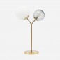 La Lampe de table Twice Laiton