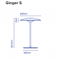 Ginger Lampe de Table LED