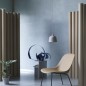 Grain Suspension Led Bleu Gris