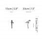 Perch Light Applique Encastrée Dimmable 