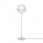 Multi-Lite Lampadaire Chromé - Abat jour Blanc