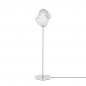 Multi-Lite Lampadaire Chromé - Abat jour Blanc