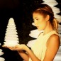 Chrismy Sapin de Noël LED 25cm