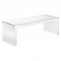 Invisible Side Table Basse Cristal