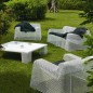 IVY Fauteuil Bas Blanc