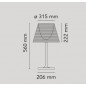 KTribe T1 Lampe de Table