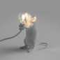 Mouse Lamp Blanche Debout