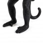 Monkey Debout Lampe A Poser Noir Extérieur LED