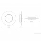 Lunaire Applique Cuivre