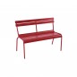 Luxembourg Banc Avec Dossier 2/3 Places Piment
