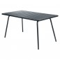 Luxembourg Table 143X80cm Carbone