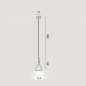 Mini Suspension Design Aplomb Blanche