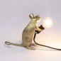 Mouse Lamp Gold Assise