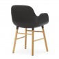 Form Fauteuil Pied en Chêne 