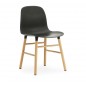Form Chaise Pieds en Chêne 