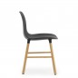 Form Chaise Pieds en Chêne 
