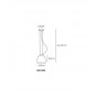Nur Mini Suspension Gloss Halogène Diam 36