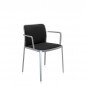 Lot de 2 Audrey Soft Chaises avec Accoudoirs - Tissu Trevira