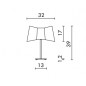 Lampe de Table Petit Couture