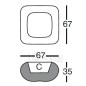 Pillow Vase Lumineux