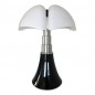 Lampe Pipistrello Noire Laquée Avec Ampoules, On/Off