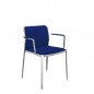 Lot de 2 Audrey Soft Chaises avec Accoudoirs - Tissu Trevira