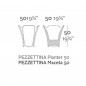 Pezzettina Pot 50cm